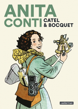 ANITA CONTI & Catel bocquet- livre BD-Casterman