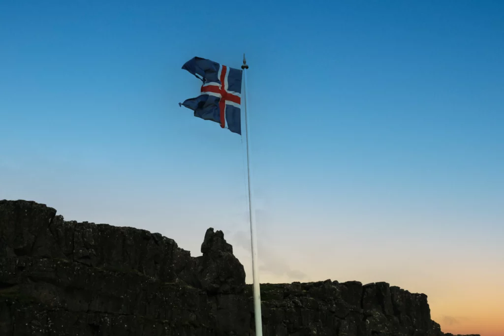 Islande - drapeau